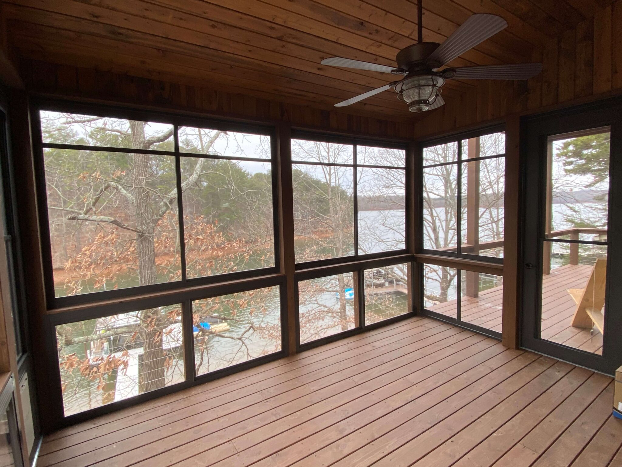 Front Porch enclosure ideas for summer. CoolScreensga